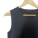 Brooks Brothers  Women’s 100% Merino Wool Sweater Vest in Grey Size L Photo 5