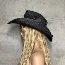 Rock & Roll Cowgirl COWBOY BLING DIAMOND COWGIRL RHINESTONE HAT WESTERN SOUTHERN STRAW FESTIVAL Photo 6