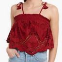 Winston White New  Sarnita Crop Top Mojave Red XS Photo 1