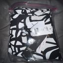 Petal UP! 28 Inch  Black White Slit Pant Scribble Women Size 4 New $128 Rayon Photo 9