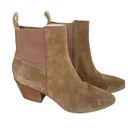 Harper Matisse  Tan Leather Ankle Boots 9 - Women | Color: Beige camel brown  | S Photo 0