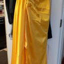 Prom Dress Yellow Size 4 Photo 2