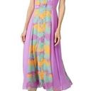 Three Floor  Pastel Plisse Rent the Runway Midi dress sz 4 MSRP $420 Photo 0