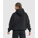 Gymshark  Weightlifting Club Oversized Black Hoodie Athleisure Gym Workout SZ S Photo 7