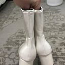 White Bootie Size 8.5 Photo 2