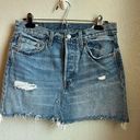 Levi's Levi’s Denim Distressed Skirt Photo 0