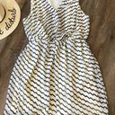 Alya  cream and black dress size medium Photo 0