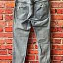 One Teaspoon Light Wash One X  Destroyed Straight Leg Dad Jeans Photo 12