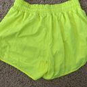 Lululemon Neon Yellow Athletic Shorts Photo 3