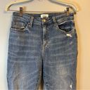 Pistola  Jeans Medium Wash Distressed Fringe Hem High Rise Sz 30 EUC Photo 1