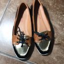 JustFab Boat
shoe with gold front Photo 3