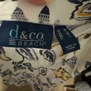 Krass&co D &  Beach blue/yellow floral skater skirt Photo 2