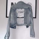 Guess ripped denim jean jacket  Photo 1