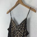 ALLSAINTS  Hera Leopard Print Satin Sleeveless Midi Slip Dress Medium Photo 7