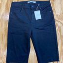 Bermuda Hidden Shorts Womens Medium Blue Marlin Denim Stretch  Frayed B65 Photo 0