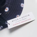 Alice + Olivia  Reversible Bucket Hat New Floral Print Photo 3