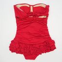 Juicy Couture Vintage Y2K  Beach Royalty Ruffle One Piece Swimsuit Photo 4