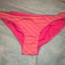 Aeropostale Super Cute Striped Pink Bikini Bottom Photo 0