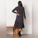 Rails  Beatrice Midi Dress in Charcoal Abstract Animal Photo 3