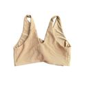 Beach Riot NEW  x Free People Dallas Tie Ribbed Tan Bikini Top Size Small Photo 4