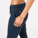 Zyia  Active Women's Ascend Joggers Pants Size S Navy Blue Waist tie Athleisure Photo 2
