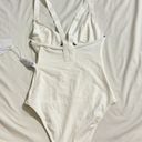 La Perla NWT  white v-neck bath-suit/swim suit one piece/full coverage Photo 8