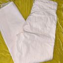 ZARA Size 4 High Waisted Button Down Fly Pale Pink Ankle Length Jeans Photo 6