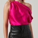 ASTR  Ceres Off the Shoulder Satin Blouse Size Small Photo 0