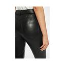 ANINE BING 💕💕 Connor Pant ~ 100% Leather Belted Straight Leg Black Small S NWT Photo 9