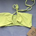 Free People Stone Fox Swim x  Meadow Top in Butterfly Pique NWT Halter Bandeau XS Photo 4