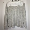 Marc by Marc Jacobs  | Linen Button Front Casual Top in Grey Melange Sz Small Photo 11