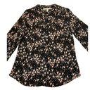 LC Lauren Conrad  Women Size XS Button Up Shirt Roll Tab Sleeve #14-82 Photo 4