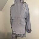 Cole Haan  hooded packable Rain Jacket Size Large blue/gray “Mist” color NWT Photo 8