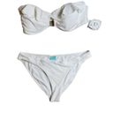 Melissa Odabash Maine Mazy White Bikini Top and Bottom Retail $244.00 Photo 1