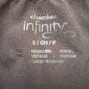 Cherokee  INFINITY Black Printed Scrubs Top, Small Photo 4