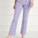 Hill House New  The Claire Pant Lavender Stretch Cotton Size Medium Photo 1