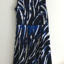 Donna Morgan  Watercolor‎ Sleeveless Sheath Dress Midi Womens Size 8 Photo 3