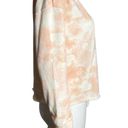 Grayson Threads  Lounge Set Orange White Tie Dye Heart Print Long Sleeve Shorts Photo 2