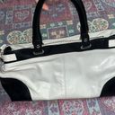 Paolo Masi Purse White Black Medium Sized Photo 1