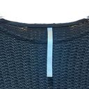 Renee C . Black Open Knit Sweater Size Small Photo 2