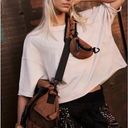 Free People New  Movement Move It All Messenger Bag Toffee Brown backpack school Photo 0