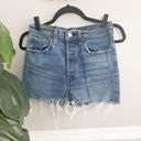 Levi's Wedgie Straight High Rise Denim Cut Off Shorts Size 27 Photo 1