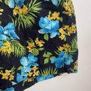 Jones New York Vintage Y2K   Sport Cotton Linen High Waist Floral Shorts Plus 14W Photo 2