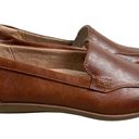 Life Stride  Nina Walnut Brown Faux Leather Slip On Loafers NWOT 7.5W Photo 1