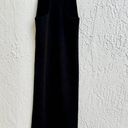 A.L.C. NWT Sleeveless Marc Rib Knit Racerback Midi Dress Black Women's Size Small Photo 3