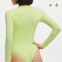 Good American NWT  compression long sleeve swimsuit key lime sz 2 (medium) Photo 1