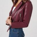 Forever 21 Red Leather Jacket Photo 2