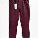 Paige  Verdudo Ankle Beet Burgundy Skinny Jeans Size 28 NWT Photo 1