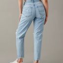 American Eagle AE Strigid Curvy Ripped Mom Jean Photo 1