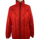 Ralph Lauren Lauren  Active Red Puffy Jacket Coat Women Red Ski Small Winter $189 Photo 1